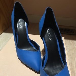 ALDO Royal Blue Heel Shoes